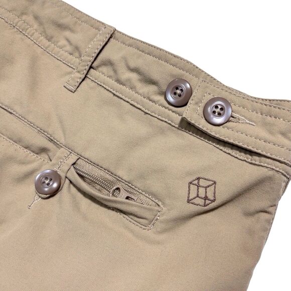 Clothing Arts  P^Cubed Pick-Pocket Proof Nylon Pants Khaki Tan Men's Size 38x32 - Picture 7 of 10